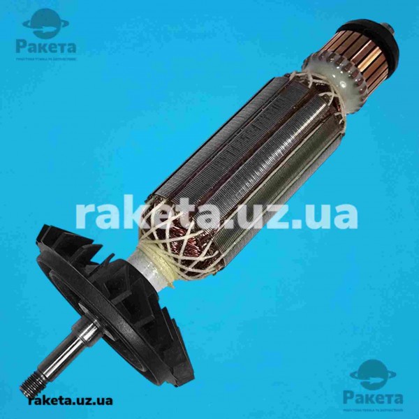 Якір болгарки УШМ Bosch WS 9-125 S оригінал 1619P10952 (165*31 посадка 6 мм) Якір болгарки УШМ Bosch WS 9-125 S оригінал 1619P10952 (165*31 посадка 6 мм)