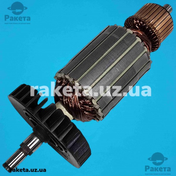 Якір болгарки Makita 9059S/9059/9057S (203*54 шліц 9мм) VJ Parts аналог 516713-8