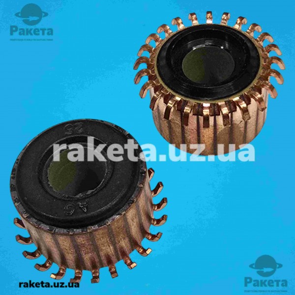 Колектор 24 ламелі 10*24 h18.5 вусик Колектор 24 ламелі 10*24 h18.5 вусик