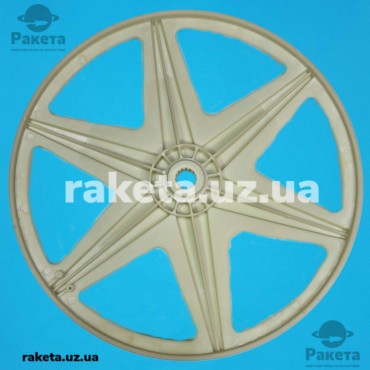 Шків барабана для пральної машини Candy d=280 мм, h=21,0 мм, посадка 17 мм (шліц), 41029410