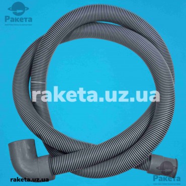 Шланг зливу води для пральної та посудомийної машини 90° L=1500 мм 19х30 DWH032UN