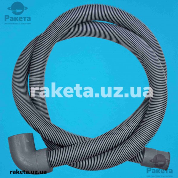 Шланг зливу води для пральної та посудомийної машини 90° L=1500 мм 19х30 DWH032UN