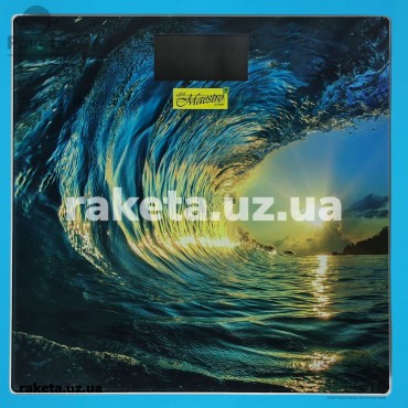 Ваги підлогові електронні Maestro MR 1821 150 кг, ціна поділки 100 г, автовкл/автовикл, РК дисплей з підсвіткою