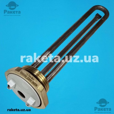 Тен бойлера 1500 Вт різьблення 5/4 без порта під анод, нержавіюча сталь, прямий L=200 мм Україна Тен бойлера 1500 Вт різьблення 5/4 без порта під анод, нержавіюча сталь, прямий L=200 мм Україна