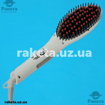 Щітка для випрямлення волосся Rotex RHC360-С, керамічні пластини, LCD дисплей