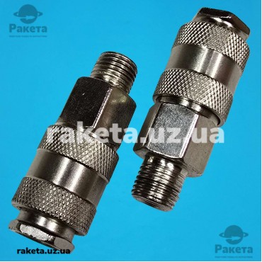 Перехідник компресора зовнішнє різьблення 1/4 - швидкоз`єм