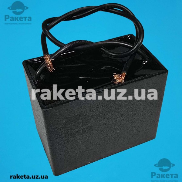 Конденсатор JYUL CBB-61 10,0мкф 450 VAC прямокутний провід 32х46