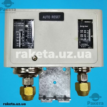 Реле тиску Auto Reset KP 44 (2-12 бар) для захисту насосів