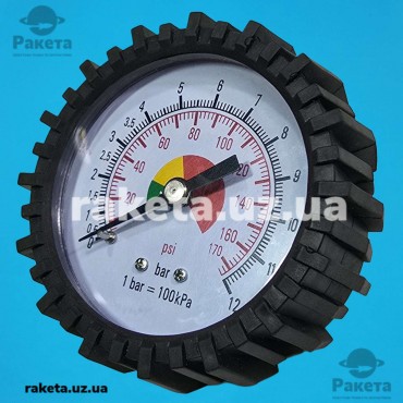 Манометр до пістолета для підкачування коліс d=72 мм, різблення d=13 мм PT-0505