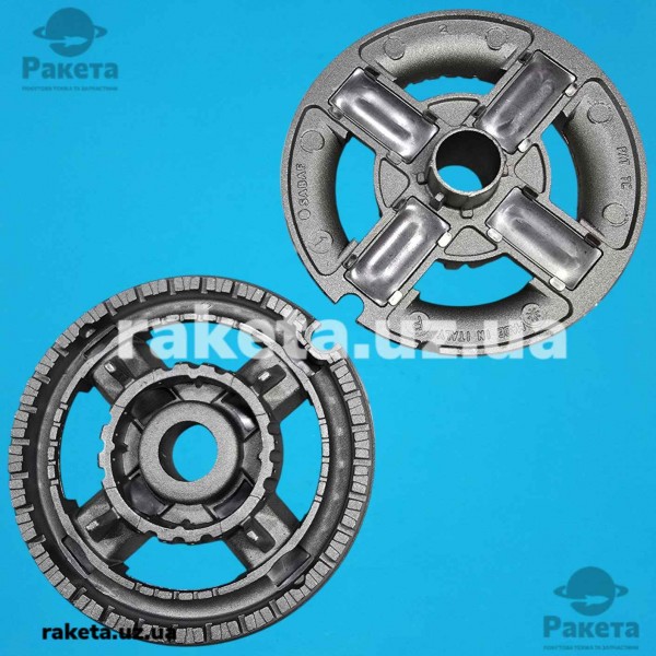 Турбо конфорка (розсікач) SABAF d=17х105 h=27 мм без кришок для газової плити Грета, Gorenje, Ariston, Indesit Турбо конфорка (розсікач) SABAF d=17х105 h=27 мм без кришок для газової плити Грета, Gorenje, Ariston, Indesit