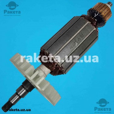 Якір болгарка DWT 150D, 150T, 180DV, 180D, 180TV, 180T (186*43 посадка 9 мм) Якір болгарка DWT 150D, 150T, 180DV, 180D, 180TV, 180T (186*43 посадка 9 мм)