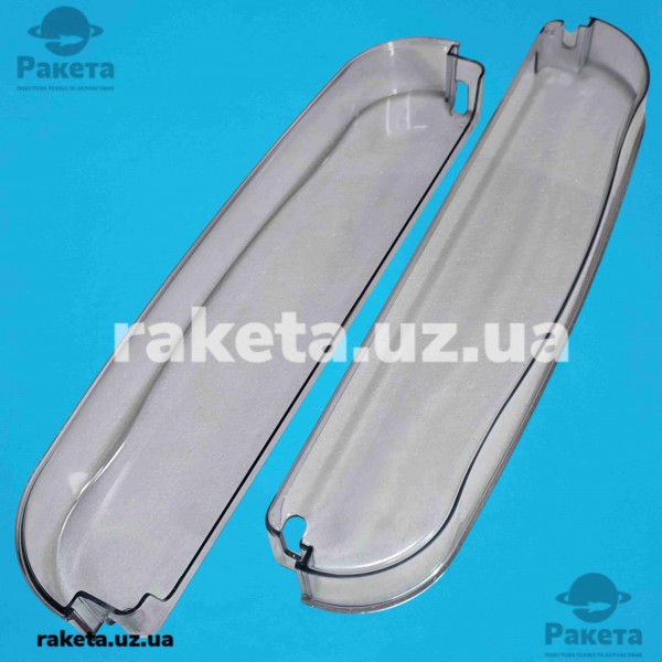 Полиця (балкон) двері середній для холодильника Snaige 240, 275 L=450x95 мм D357228