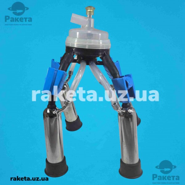 Доїльний павук (оголовок системи) колектора для корови 