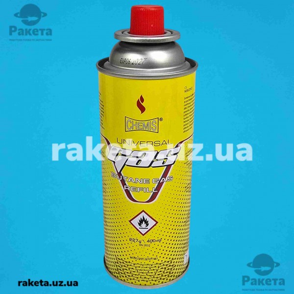 Газовий балон під горілку (всесезонний) HEMIS 400 ml