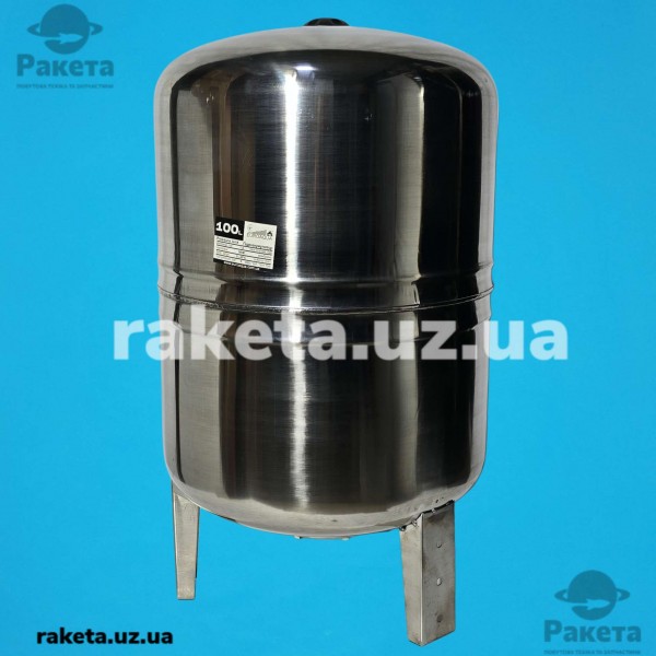 Гідроакумулятор EA 100 VT, вертикальний, нержавіюча сталь 111015 Euroaqua Гідроакумулятор EA 100 VT, вертикальний, нержавіюча сталь 111015 Euroaqua