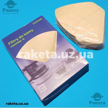 Фільтр кавоапарату №4 100 шт Фільтр кавоапарату №4 100 шт