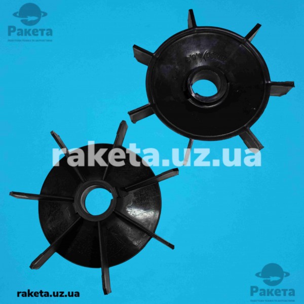 Крильчатка охолодження насоса пластмасова d=80 d=24/142