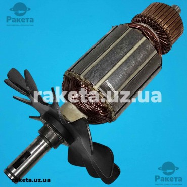 Якір болгарки Makita 9067 F (180 мм) (182*49 посадка 12 мм) аналог 514937-0 Якір болгарки Makita 9067 F (180 мм) (182*49 посадка 12 мм) аналог 514937-0