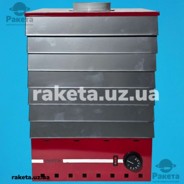 Електросушарка для овочів та фруктів Profit М ЕСП 01 820 Вт, 35л, пурпурно-червона, механічне керування