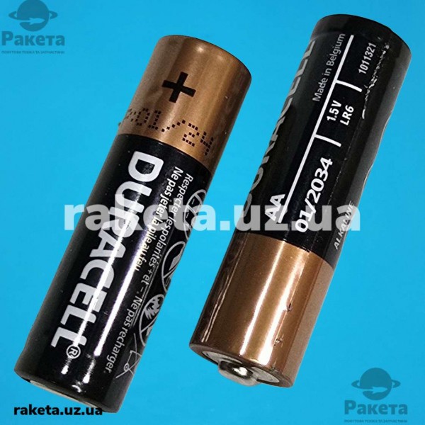 Батарейки Duracell алкалайнові R6 (пальчик) (1 шт)