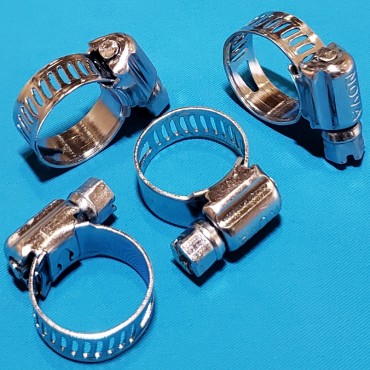 Хомут для шланга черв`ячний оцинкований Tork 10х16 (рукав 9)