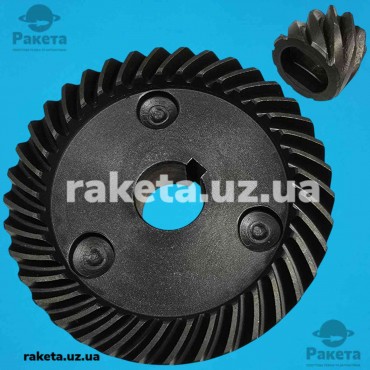 Пара конічна болгарки Карась 9-ка біла (d1 14*65/d2 9*19/h2 15)