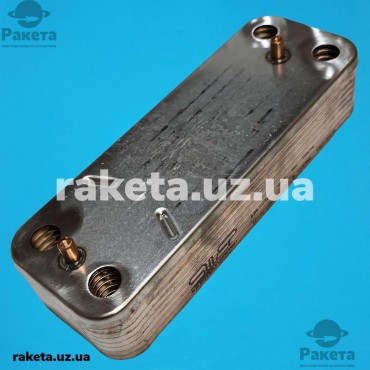 Теплообмінник вторинний для газового котла Baxi/Westen 16 пластин 5686690