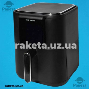 Аерофритюрниця (мультипіч) Grunhelm GAF6000, 1500 Вт, 11 програм, 1 чаша об`ємом 6 л, антипригарне покриття чаші, температура 80°C - 200°C, таймер 720 хв, з автоматичним вимкненням