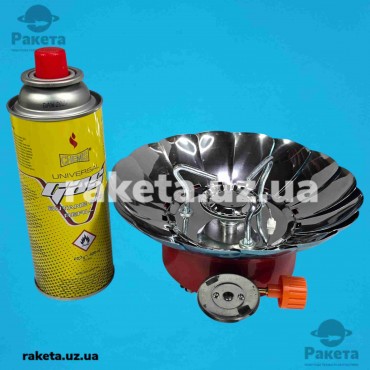 Туристична газова плита Kovar K-203, портативна плита, розмір 145х145х120 мм