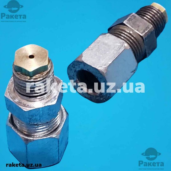 Штуцер з жиклером для підключення пальника газового конвектора