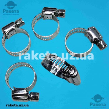 Хомут для шланга черв`ячний оцинкований Tork 12х20 мм