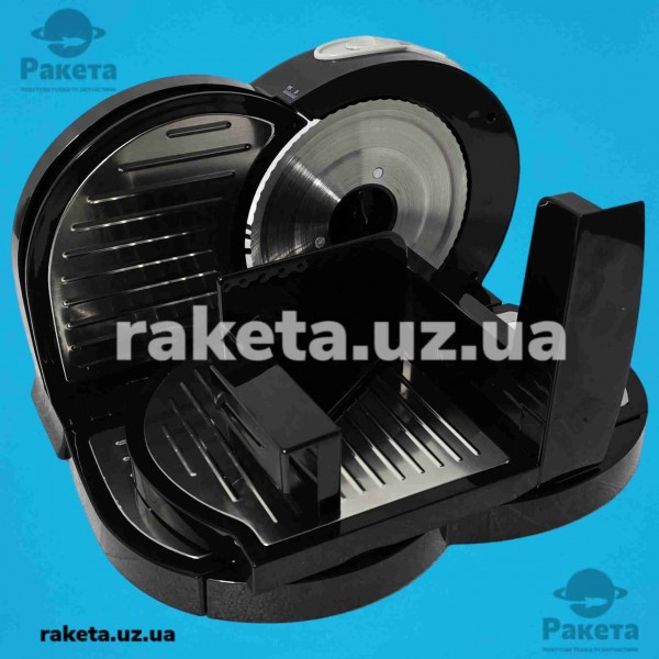 Слайсер Maestro MR 591 150-400 Вт, діаметр леза з нержавіючої сталі 170 мм, 3 швидкісних режима, регулювання товщини нарізки до 15 мм