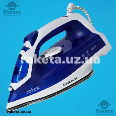 Праска Rotex RIC20-C Super Glide 2200 Вт, підошва нержавіюча сталь, об`єм резервуара 220 мл, паровий удар 80 г/хв