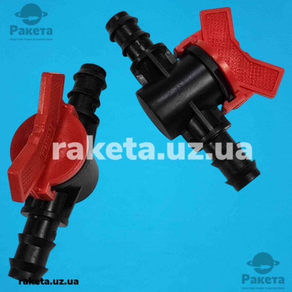 Кран вакуумний з прапорцем для доїльних апаратів