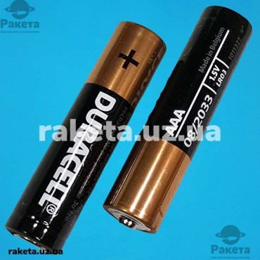 Батарейки Duracell алкалайнові R3 (міні пальчик) (1 шт)