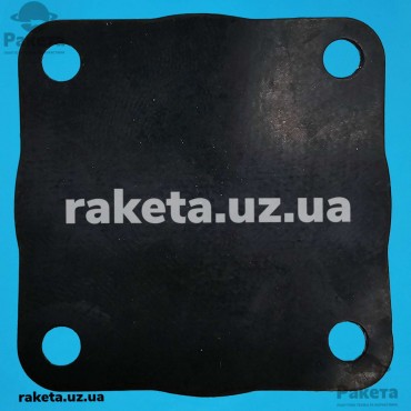 Клапан гумовий (мембрана) автоматики компресора квадратний (42,5*42,5 мм)