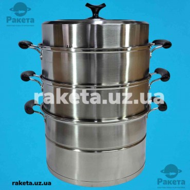 Мантоварка Maestro MR 2900-32 d=32см 4 рівні нержавійка термоакомуляторне дно