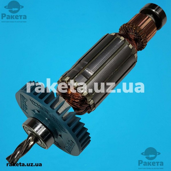 Якір дриль Makita HP1620/HP1621 оригінал (517458-1) ( 155*32 4-з/ліво)