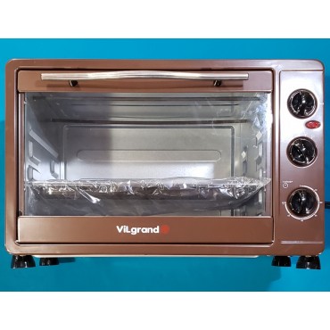 Піч електрична Vilgrand VEO482 Coffee-colored 2000W 48л регулювання температури таймер КОФЕЙНА