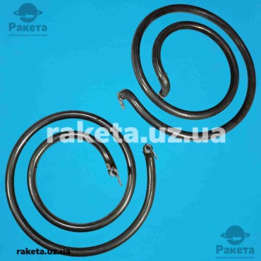 Тен-вставка в ЕКЧ 180 1500 Вт, Saturn, Vilgrand, 2 виходи, нержавійка