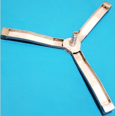 Хрестовина для пральної машини Indesit, Ariston 109633 нержавійка d=15/17/22 l=61 серії WILS, WIL, WIN