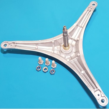 Хрестовина для пральної машини Whirlpool d=15/17/22 L=213 H=119 AWV 618 кінець вала під гайку нова модель 481953578164 (COD.050)