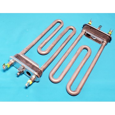 Тен для пральної машини L=170 мм Indesit 1700W без борт дірка вигн. 087188 thermowatt Італія Тен для пральної машини L=170 мм Indesit 1700W без борт дірка вигн. 087188 thermowatt Італія