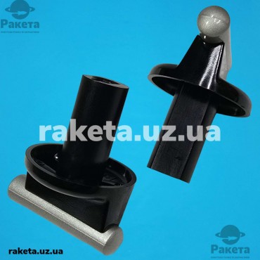 Ручка для плити Ardo art.326079700 d=6х8/38 мм h=29 чорна довга ніжка