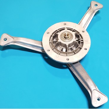 Хрестовина для пральної машини Indesit d=17/20/25 L=214 H=84 з підшипниковим вузлом 038452+038453 (COD.065)