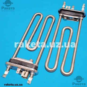 Тен для пральної машини L=185 мм Samsung 1900W з датчиком Bleckmann Австрия