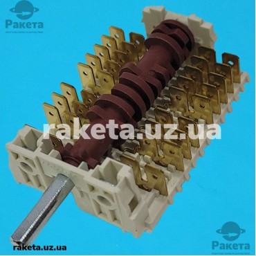 Перемикач духовки та електроплити Dreefs 11HE-159 Ariston, Indesit 252623 8-ми позиційний