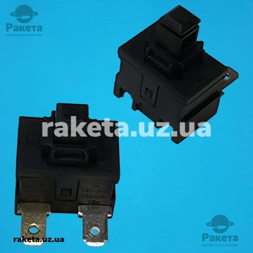 Кнопка пилососа Samsung 2 контакти вбік оригінал 3403-001124 Кнопка пилососа Samsung 2 контакти вбік оригінал 3403-001124
