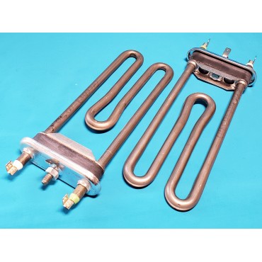 Тен для пральної машини L=170 мм Zanussi джет 1700W без борта без дірки thermowatt Італія Тен для пральної машини L=170 мм Zanussi джет 1700W без борта без дірки thermowatt Італія