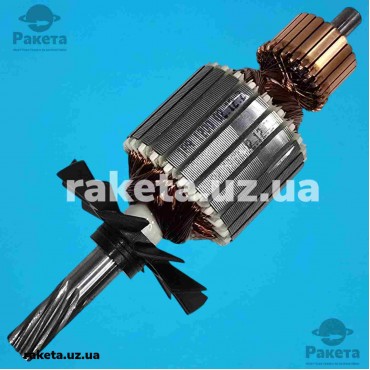 Якір м`ясорубки Zelmer, 140х42,5 мм, оригінал 189.1200 Якір м`ясорубки Zelmer, 140х42,5 мм, оригінал 189.1200